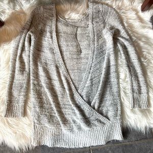 Open Back Knit Sweater
